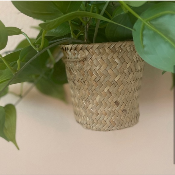 🪴Hanging boho style faux soft potted plant - Picture 4 of 4